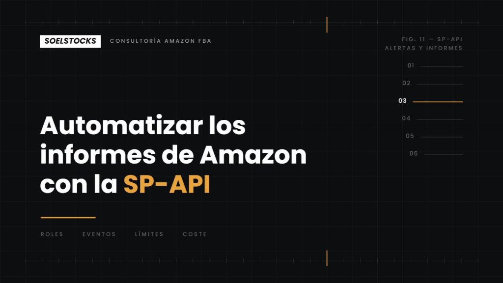 Automatizar los informes de Amazon con la SP-API: guía práctica