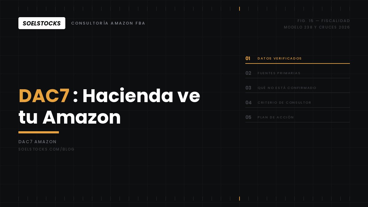 En este momento estás viendo DAC7: qué datos de tu cuenta de Amazon está viendo Hacienda