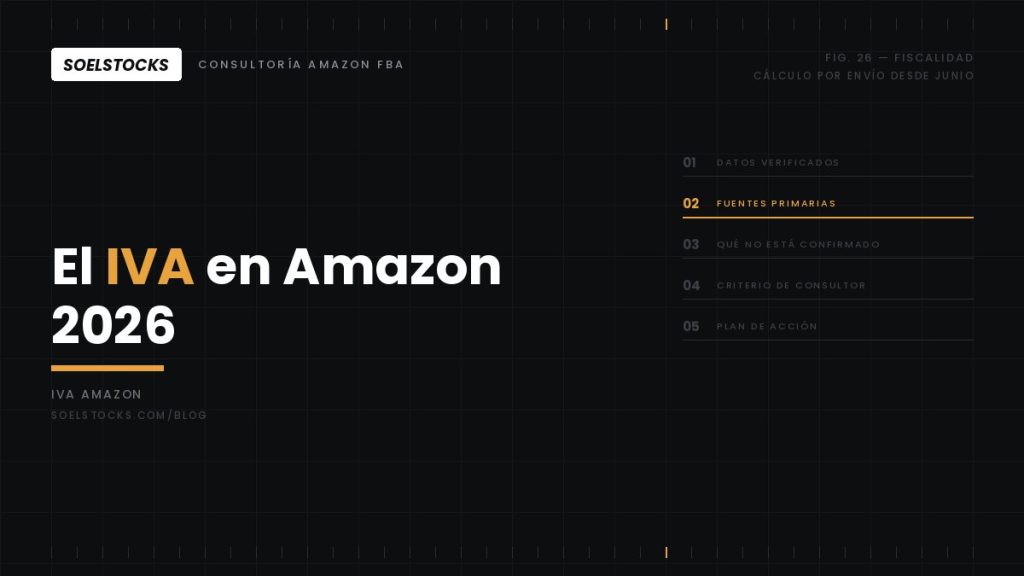 El IVA en Amazon en 2026: el cambio del cálculo por envío y a quién afecta