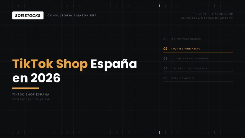 TikTok Shop España en 2026: datos reales para marcas de Amazon
