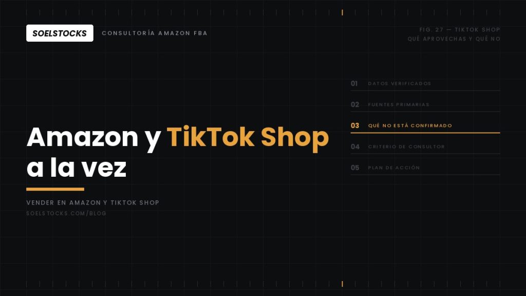 Vender en Amazon y TikTok Shop a la vez: qué se aprovecha y qué no
