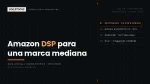 Lee más sobre el artículo Amazon DSP para una marca mediana en 2026: mínimos, costes y cuándo es humo