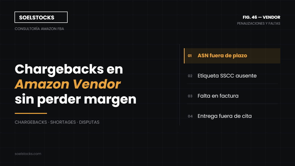 En este momento estás viendo Chargebacks en Amazon Vendor: tipos, disputas, plazos y cómo evitarlos